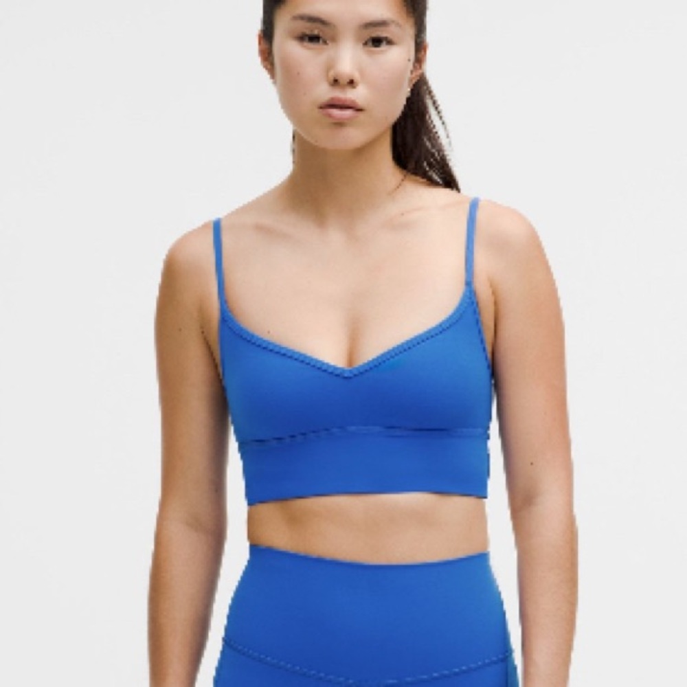 lululemon Blue Sports Bra